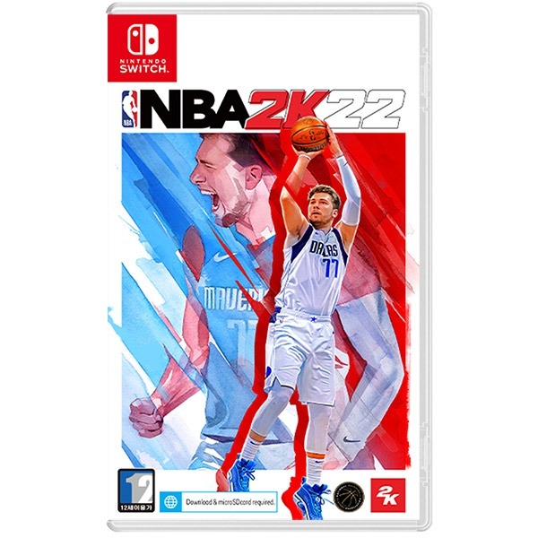 스위치 NBA 2K22 한글 초회판 / DLC2종 / 스틸북X